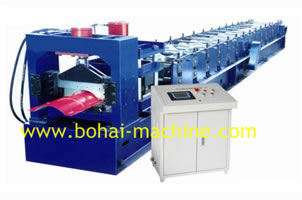 Unlimited Length Ridge Tile Forming Machine